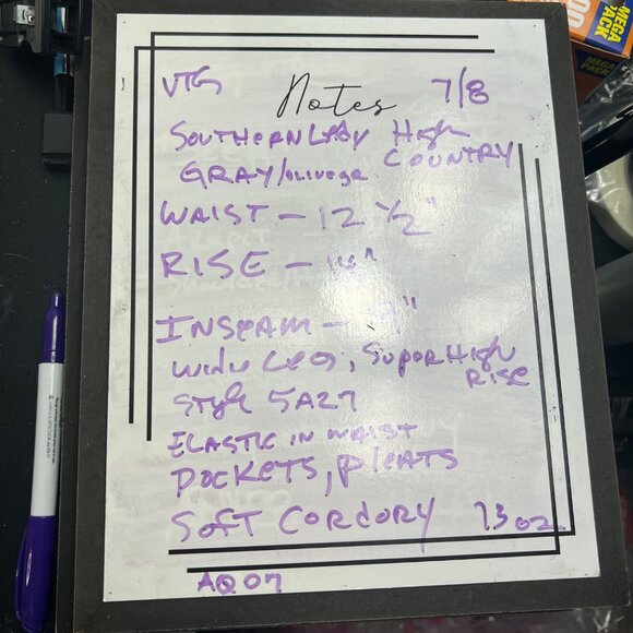 VTG Southern Lady NWT Deadstock Corduroy Mom Shorts Super High Rise Size 7/8 - Picture 12 of 12